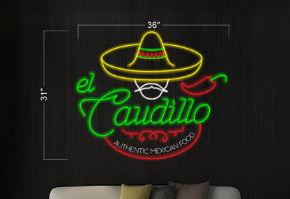 EL CAUDILLO | LED Neon Sign