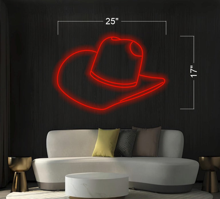 Hat+ Jobes hats | LED Neon Sign