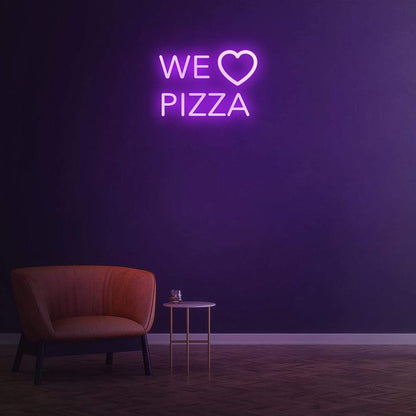 We Love Pizza | LED Neon Sign