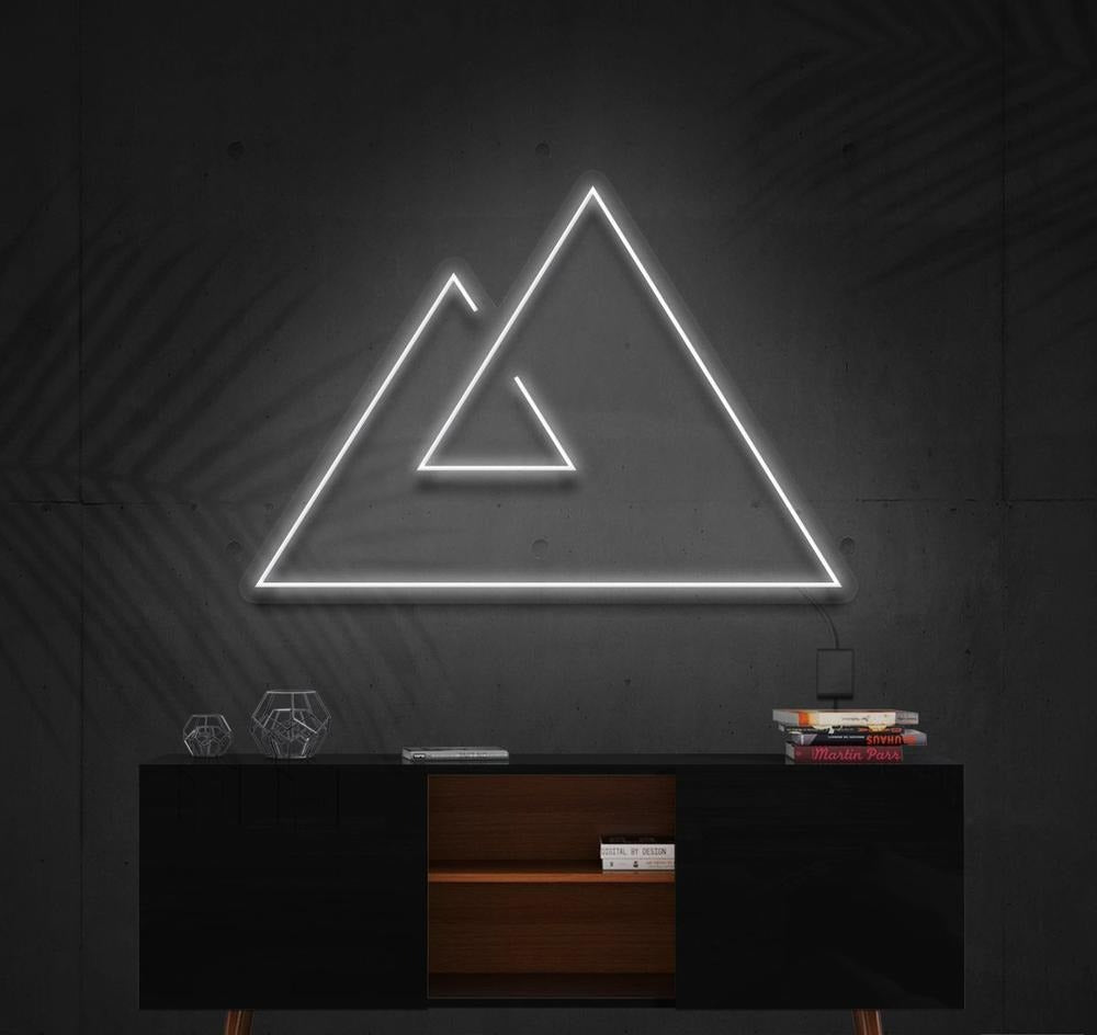 Abstract Mountains | LED Neon Sign