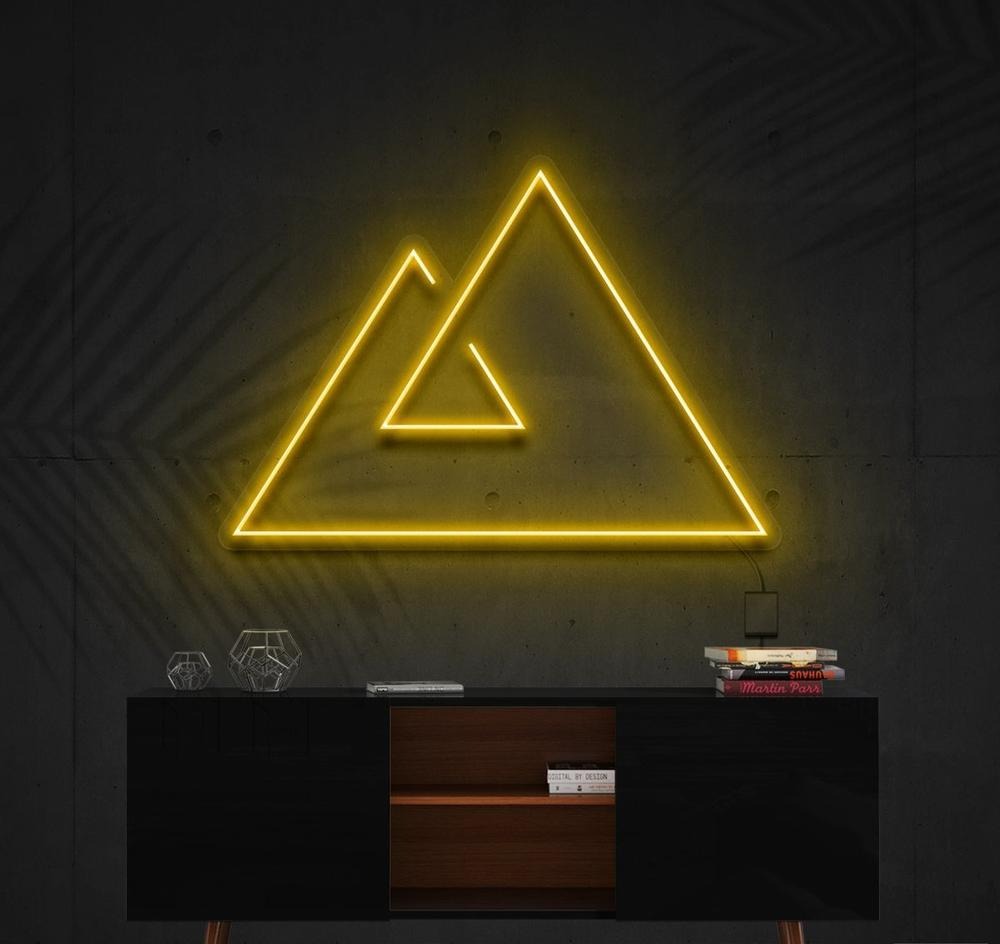 Abstract Mountains | LED Neon Sign