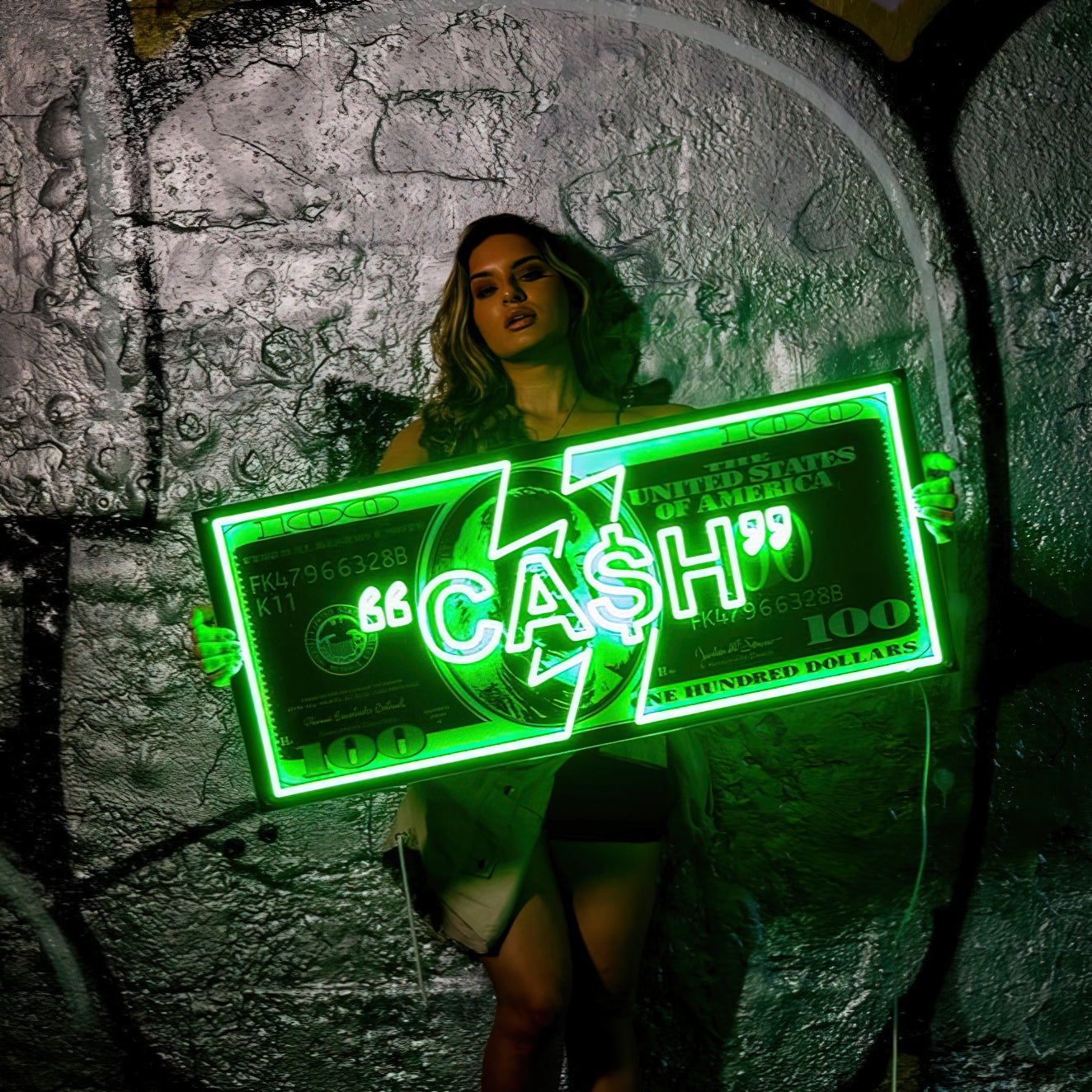 Big Benjamin | Neon Acrylic Artwork