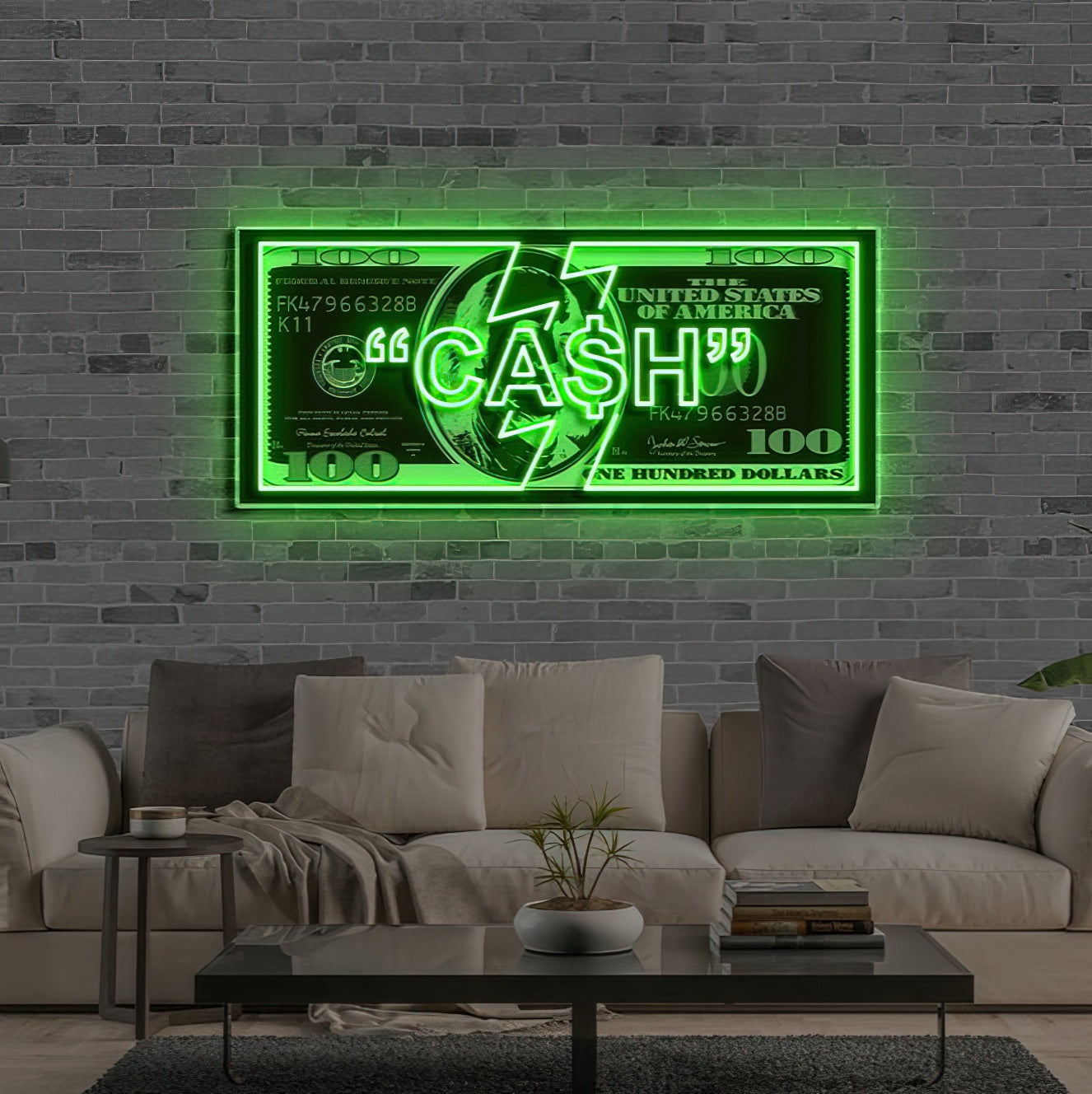 Big Benjamin | Neon Acrylic Artwork