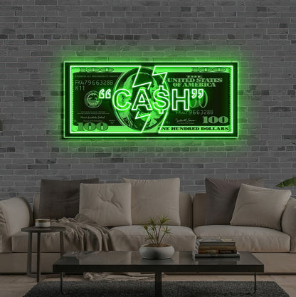 Big Benjamin | Neon Acrylic Artwork