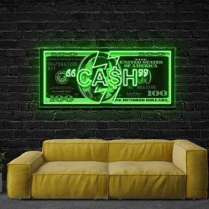 Big Benjamin | Neon Acrylic Artwork