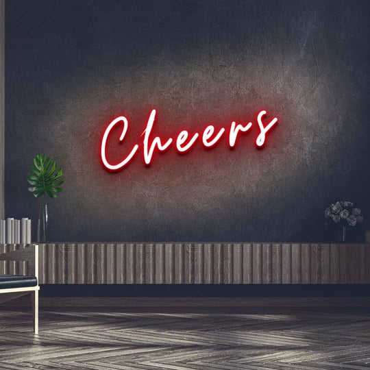 Cheers | LED Neon Sign