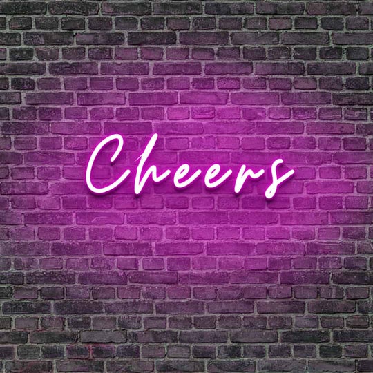 Cheers | LED Neon Sign