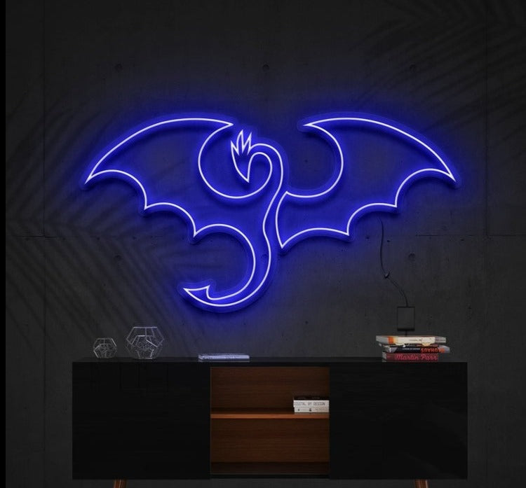 Flaming Dragon | LED Neon Sign