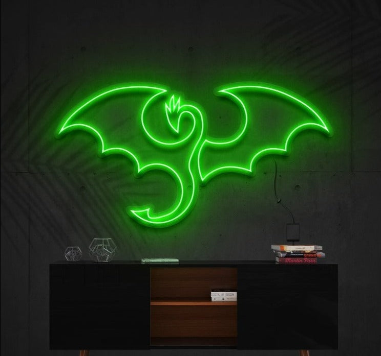 Flaming Dragon | LED Neon Sign