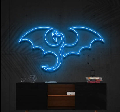 Flaming Dragon | LED Neon Sign