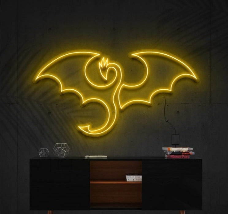 Flaming Dragon | LED Neon Sign