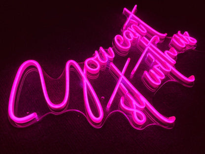 You can't sit with us | LED Neon Sign