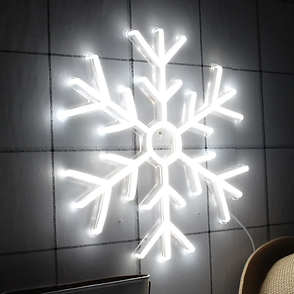 Christmas Snowflake | LED Neon Sign