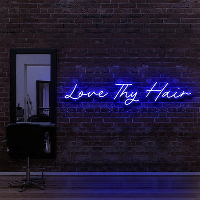 Love Thy Hair | LED Neon Sign