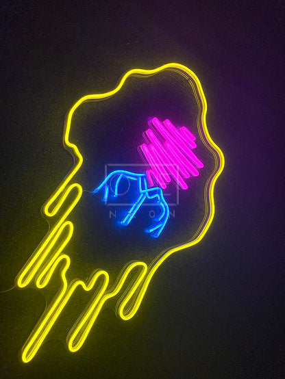 The Spiral Man | LED Neon Sign