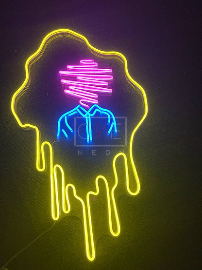 The Spiral Man | LED Neon Sign