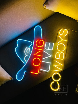 Long Live Cowboys | LED Neon Sign