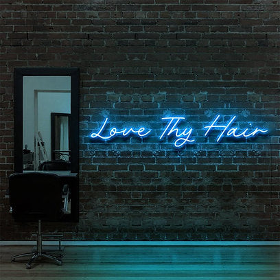 Love Thy Hair | LED Neon Sign