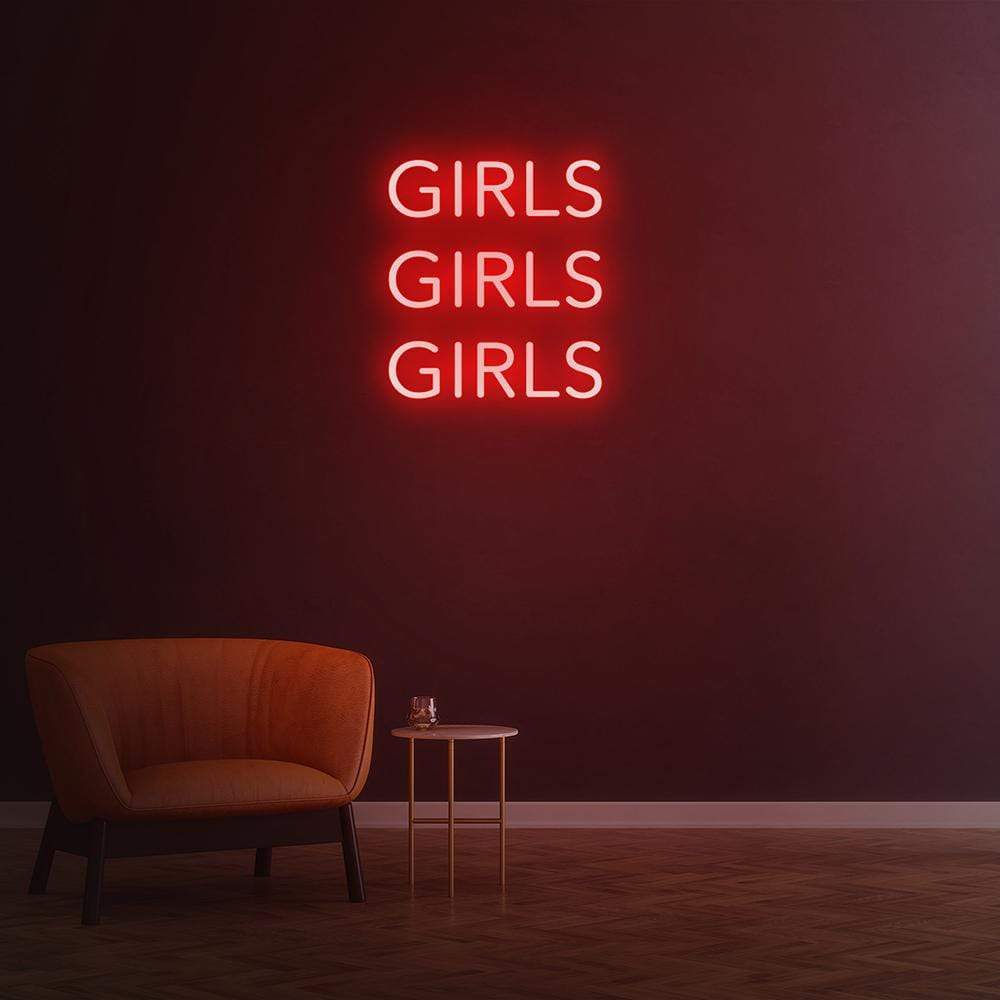 Girls Girls Girls | LED Neon Sign