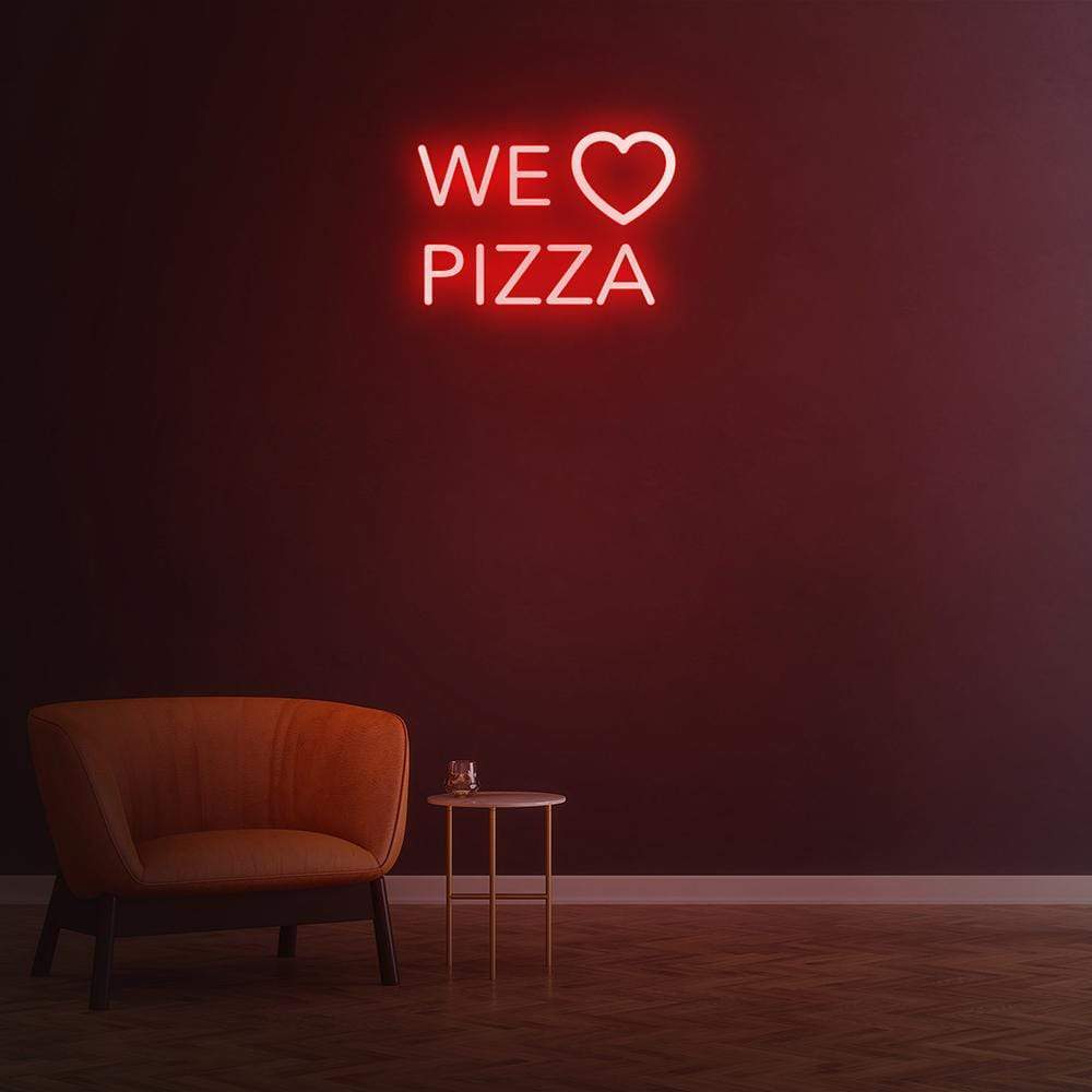 We Love Pizza | LED Neon Sign