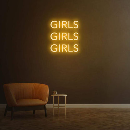 Girls Girls Girls | LED Neon Sign