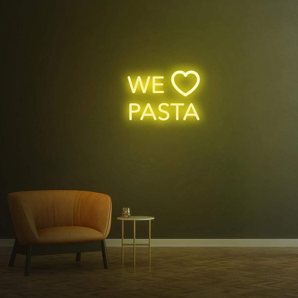 We Love Pasta | LED Neon Sign