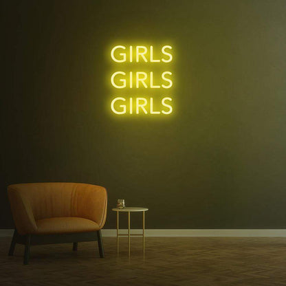 Girls Girls Girls | LED Neon Sign