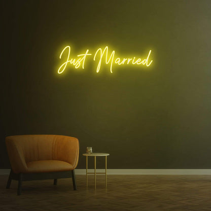 Just Married | LED Neon Sign