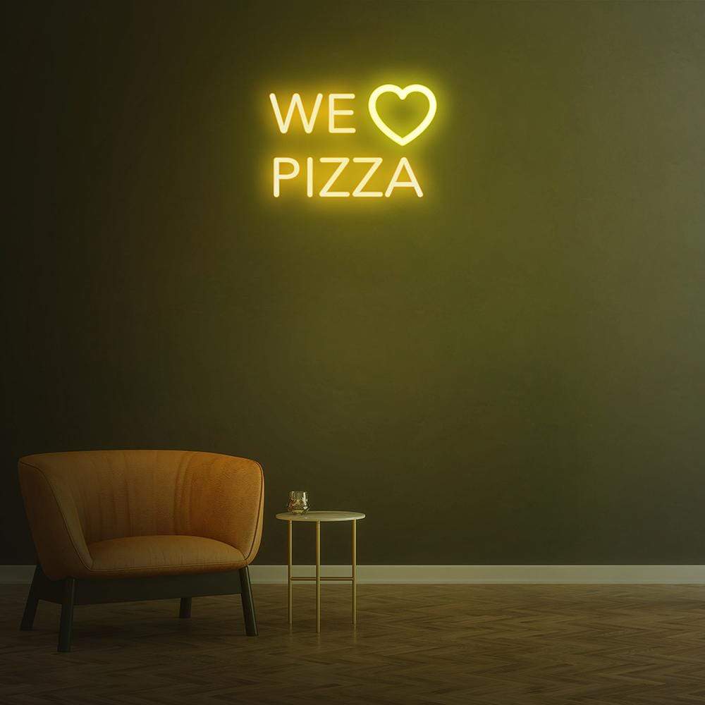 We Love Pizza | LED Neon Sign