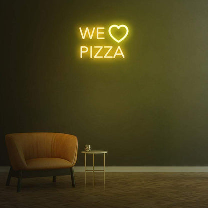 We Love Pizza | LED Neon Sign