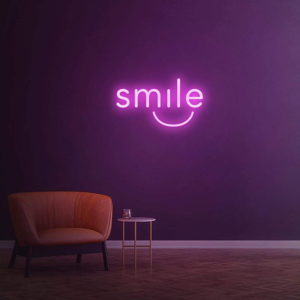 Smile | LED Neon Sign