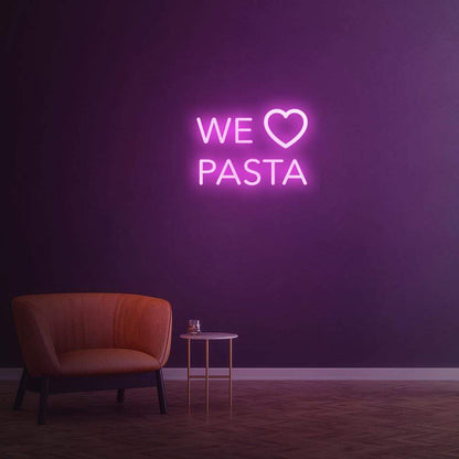 We Love Pasta | LED Neon Sign