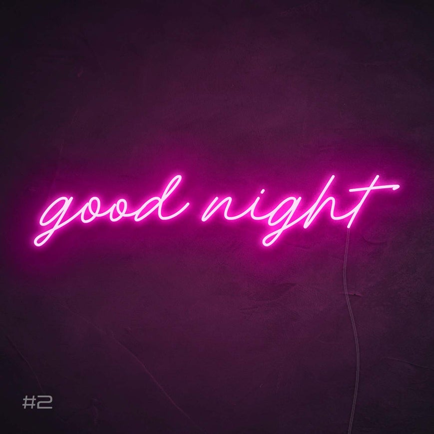 GOOD NIGHT | LED Neon Sign