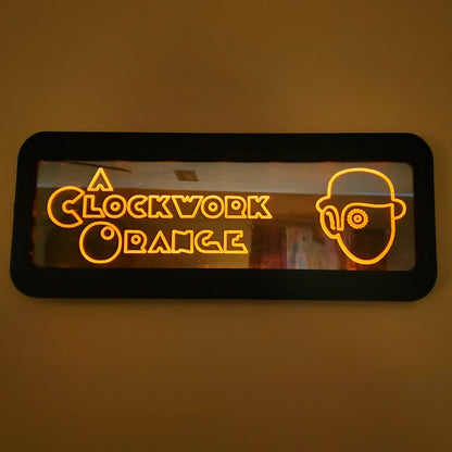 A Clockwork Orange | Edge Lit Acrylic Signs