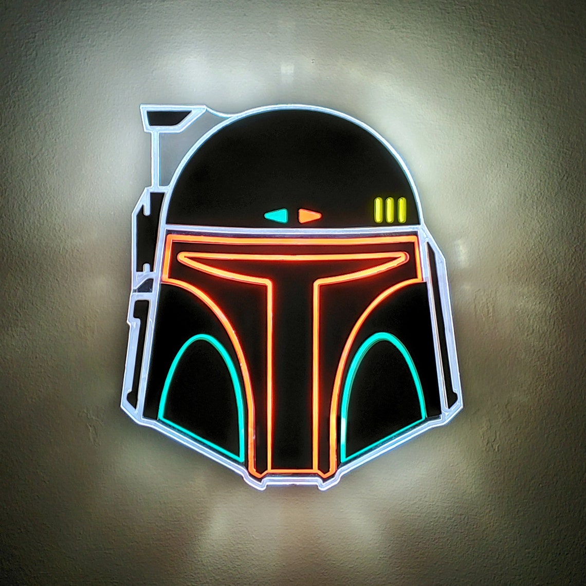 Boba Fett | Edge Lit Acrylic Signs