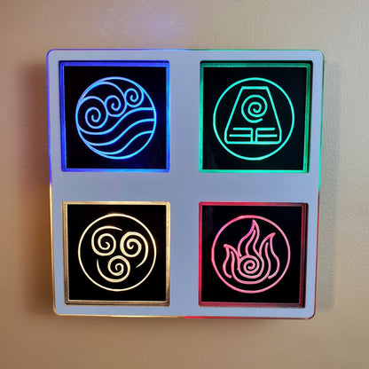 Avatar The Last Airbender | Edge Lit Acrylic Signs