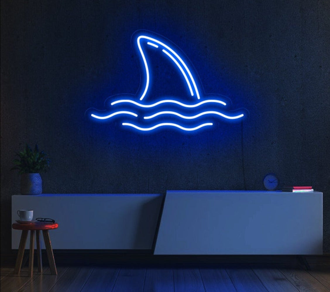 Shark Fin | LED Neon Sign