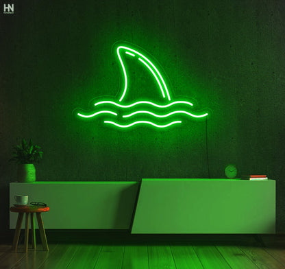 Shark Fin | LED Neon Sign