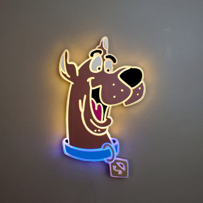 Scooby Doo | Edge Lit Acrylic Signs