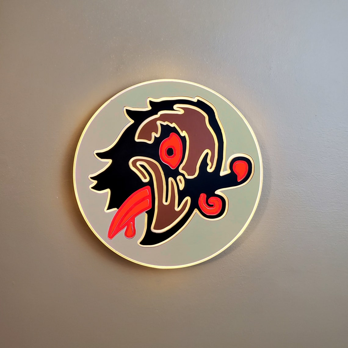 Murder of Crows Vigor | Edge Lit Acrylic Signs