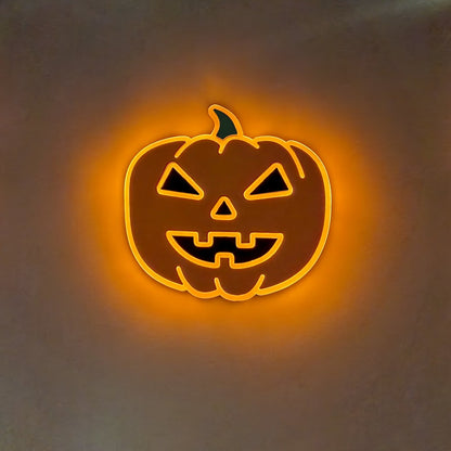 Jack o' lantern | Edge Lit Acrylic Signs