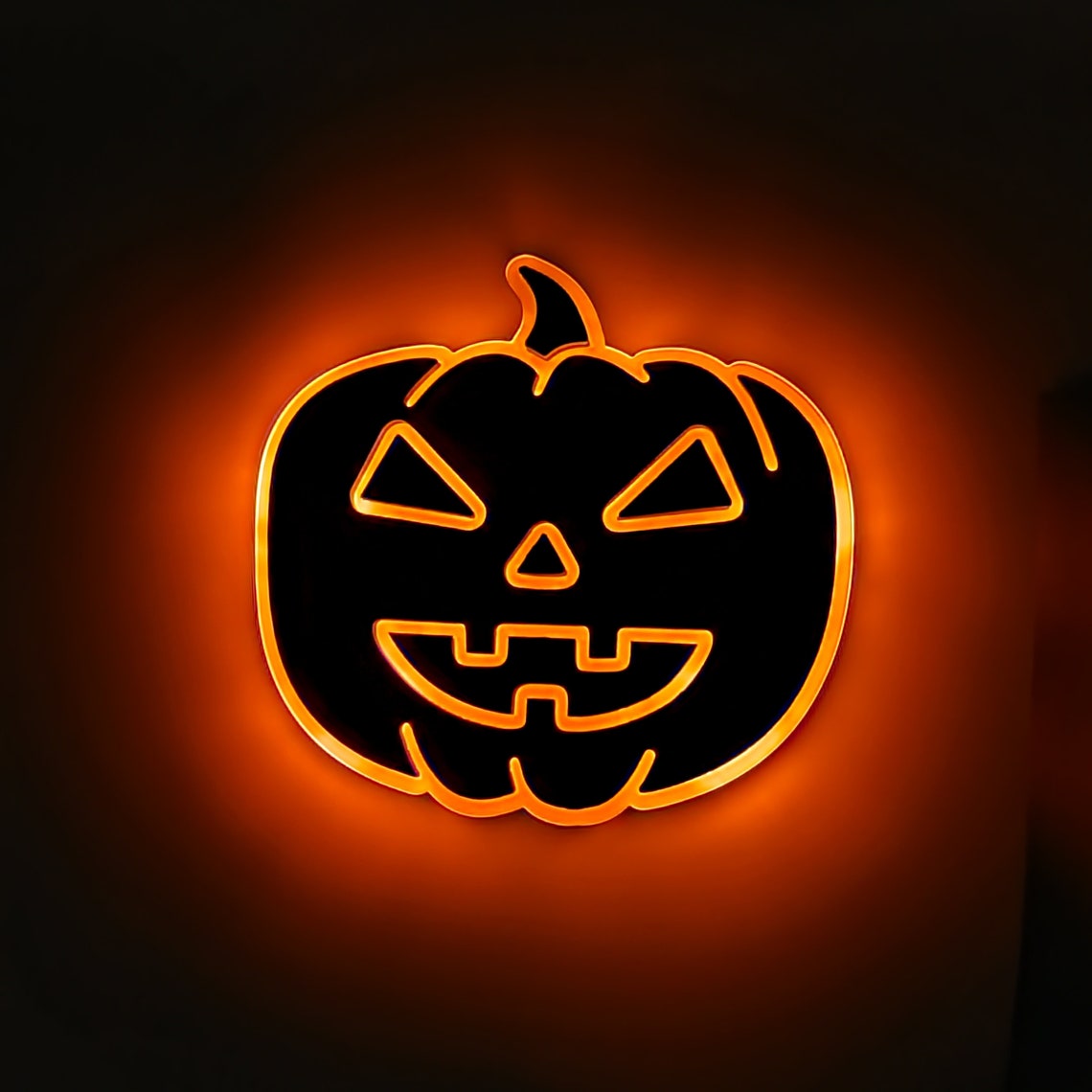 Jack o' lantern | Edge Lit Acrylic Signs