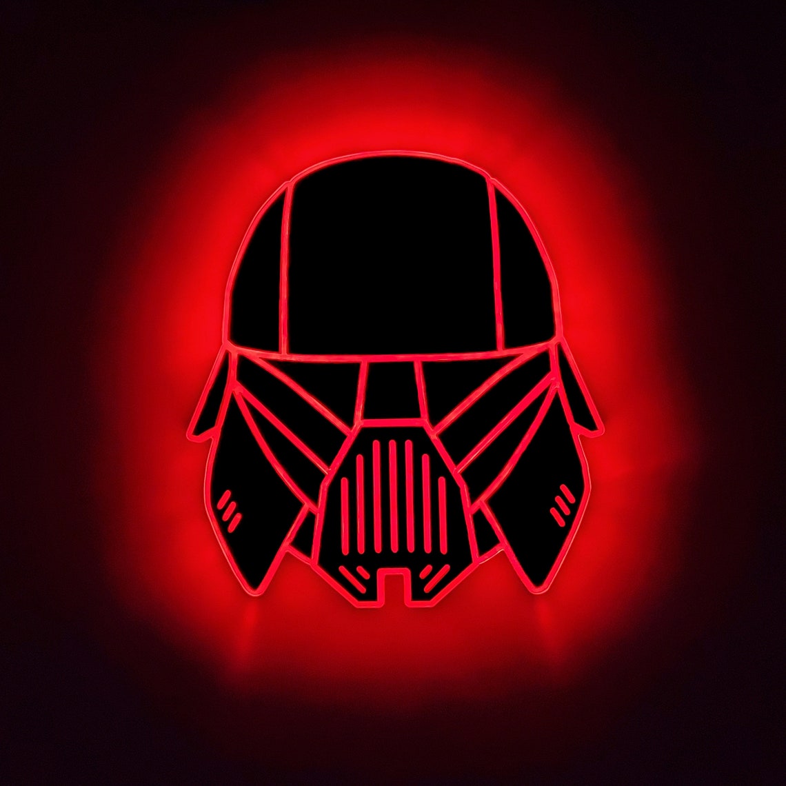 Dark Trooper | Edge Lit Acrylic Signs