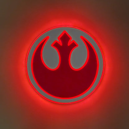 Rebel Alliance | Edge Lit Acrylic Signs