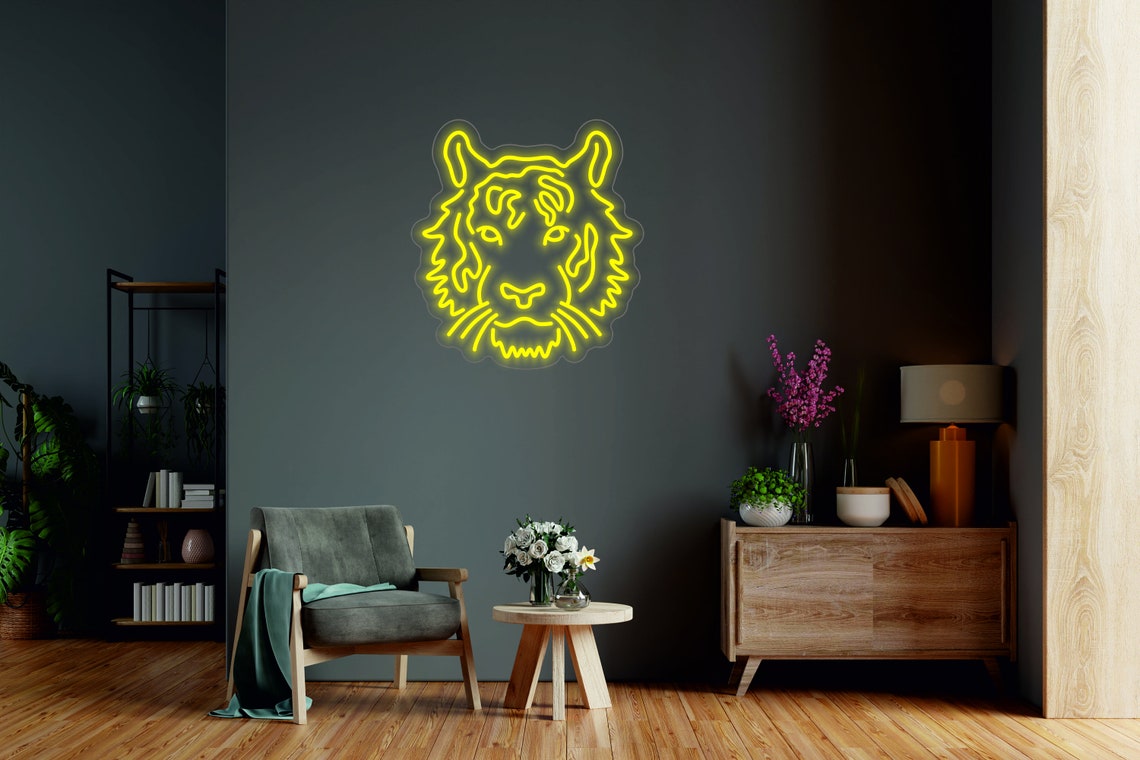 Tiger Head | LED Neon Sign