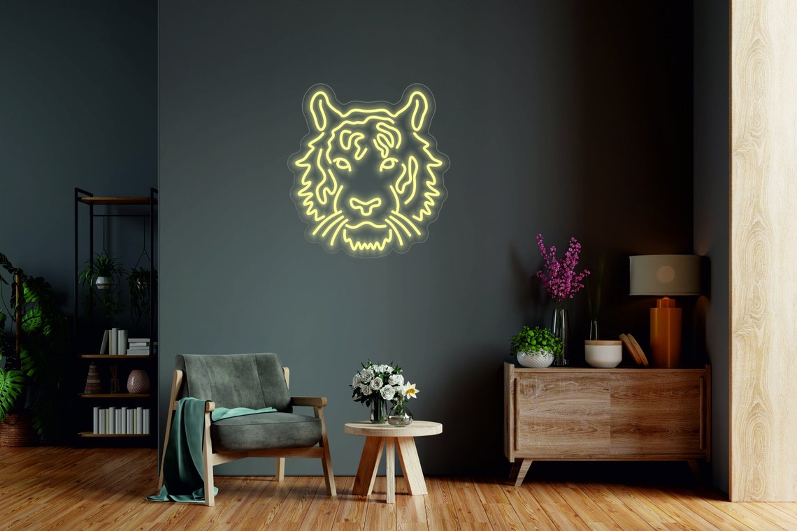 Tiger Head | LED Neon Sign