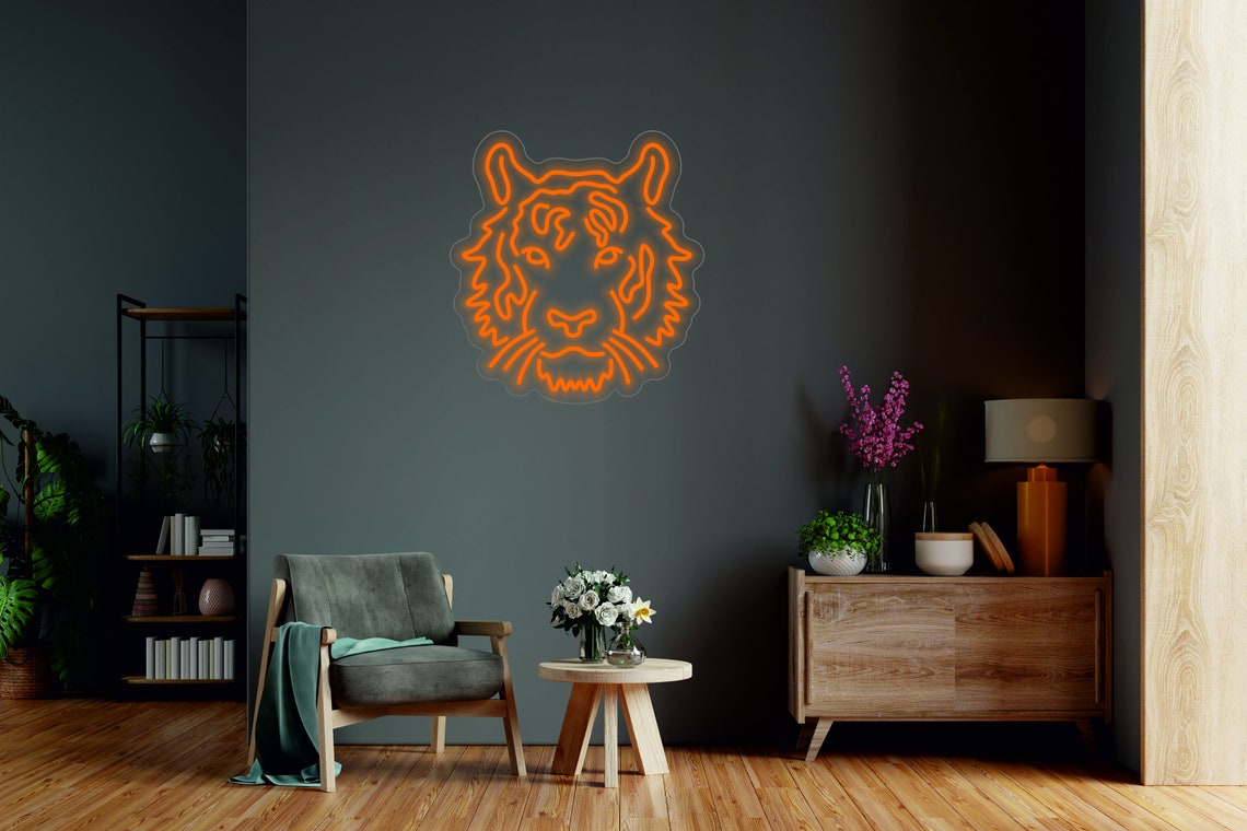 Tiger Head | LED Neon Sign