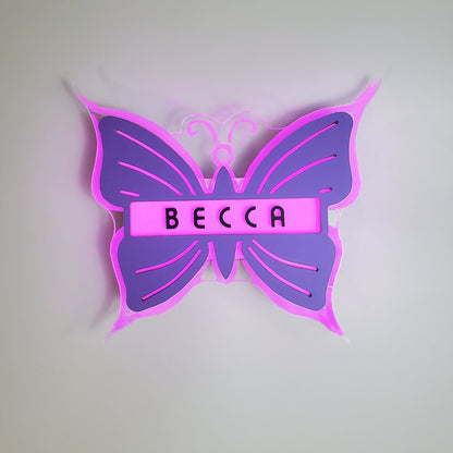 Butterfly | Edge Lit Acrylic Signs