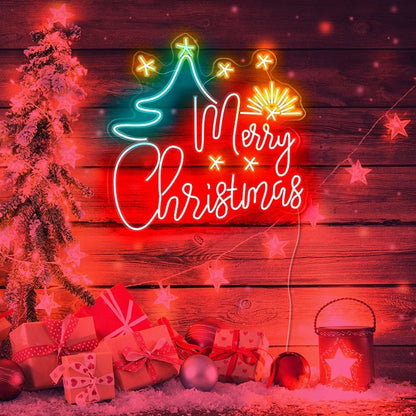 Merry Christmas - Wall Decor | LED Neon Sign