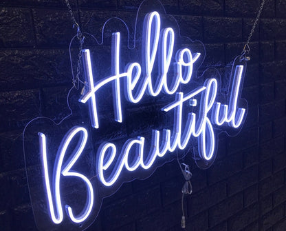 Hello Beautiful | LED Neon Sign